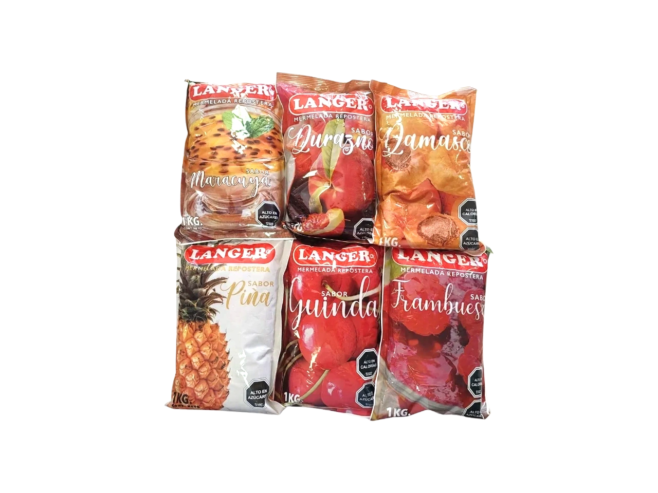 Mermeladas LANGER 1 kg (10 unidades)