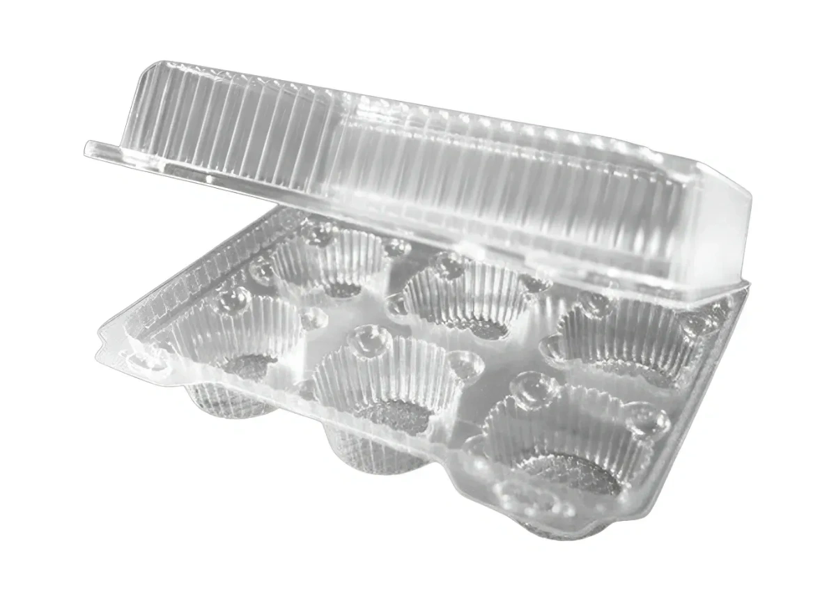 Bandeja plástica para cupcake