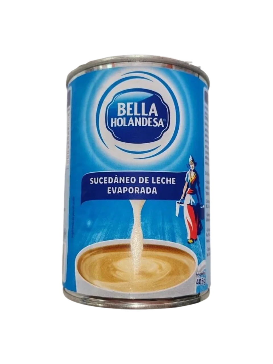 Leche Evaporada Sucedánea Bella Holandesa 405 g (24 unidades)