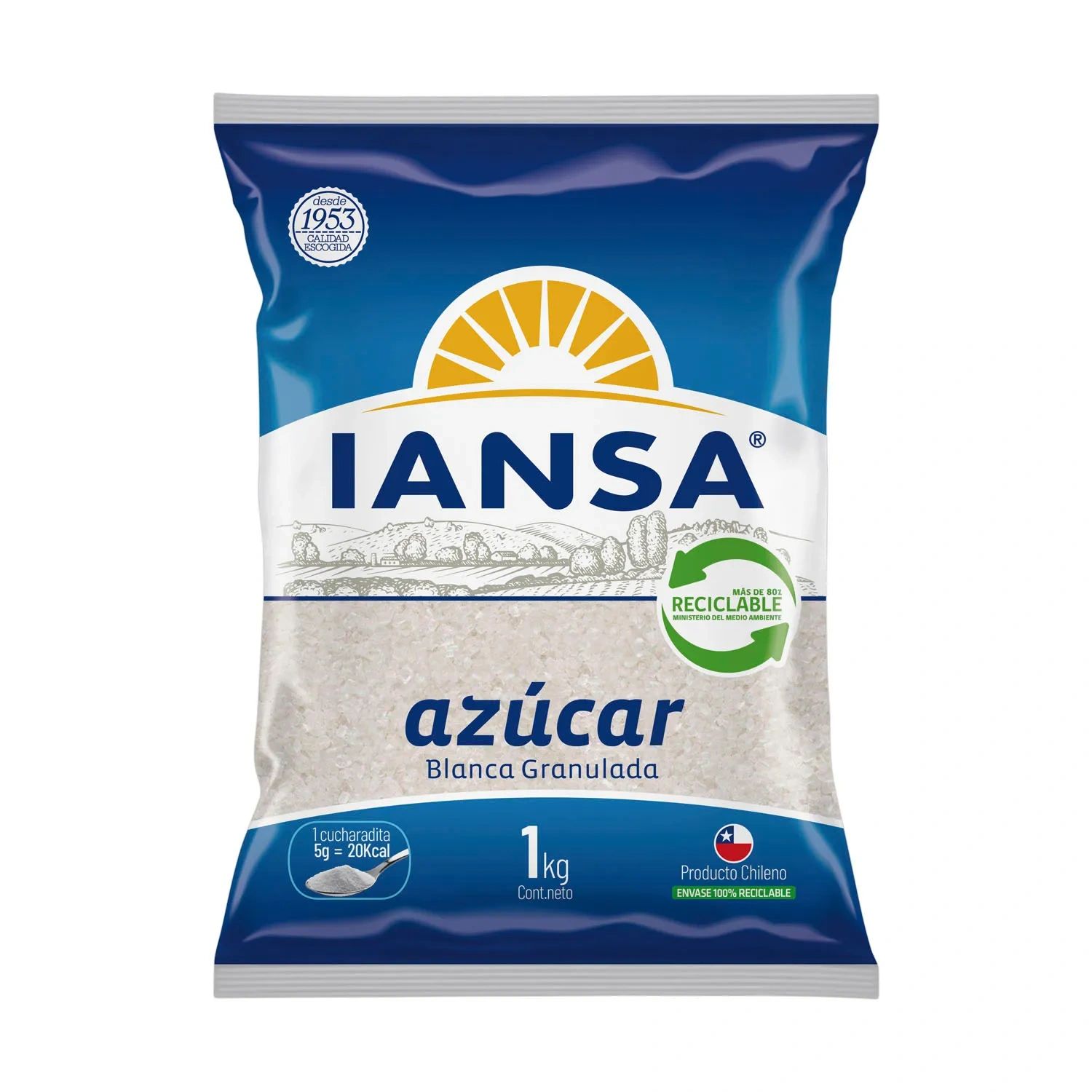 Azúcar Iansa 1 kg (10 unidades)