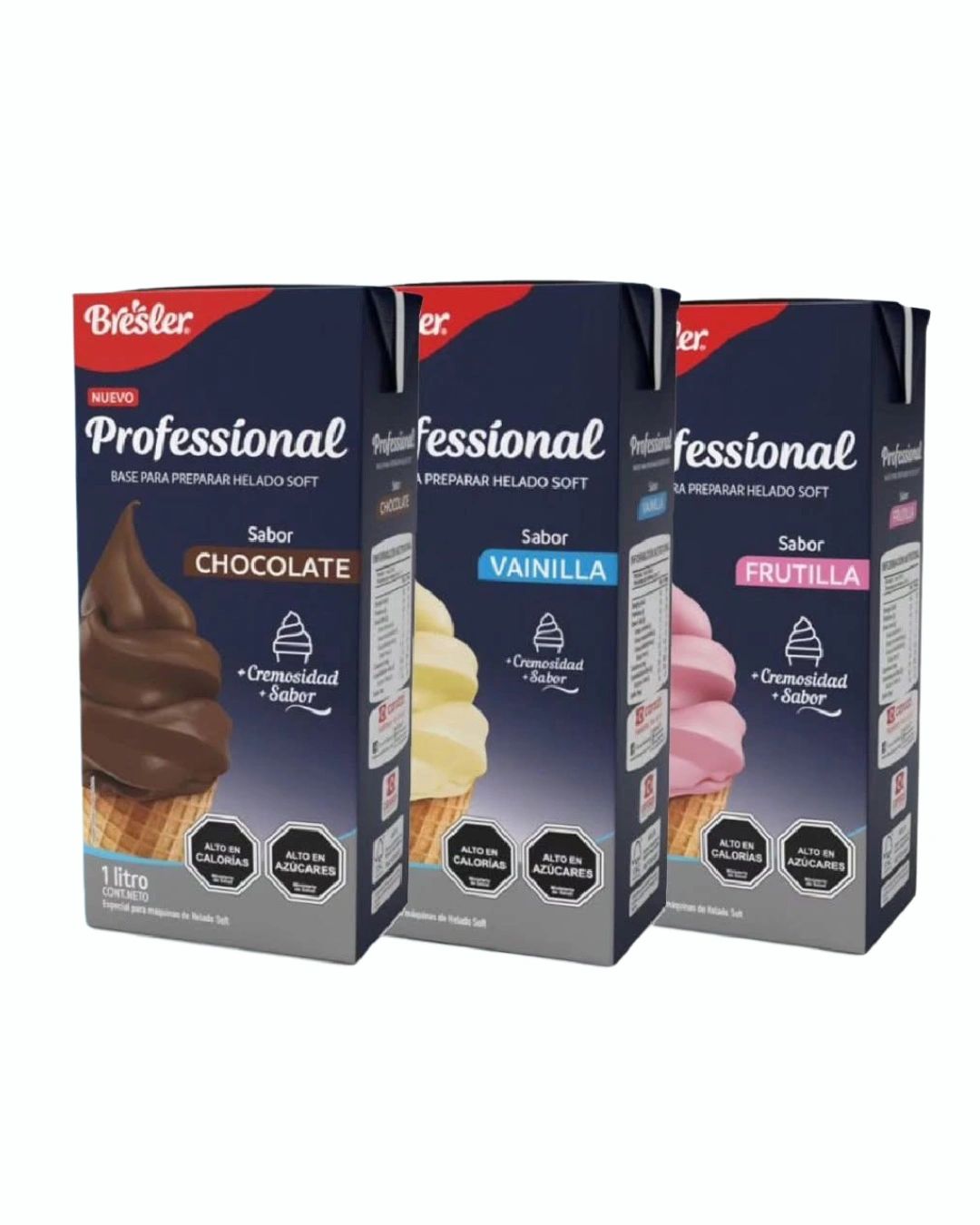 Base para helado soft BRESLER (12 unidades)
