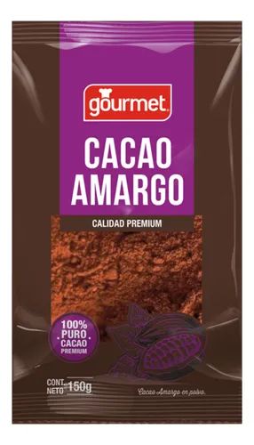 Cacao Amargo Gourmet 150 g