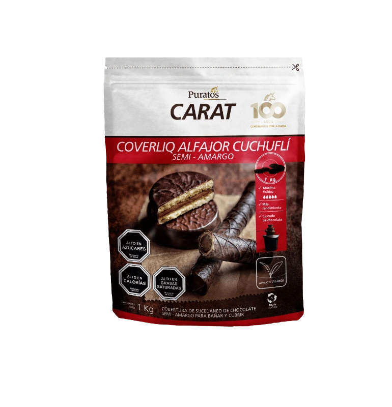 Chocolate Cobertura Carat Alfajor-Cuchufli 1 kg