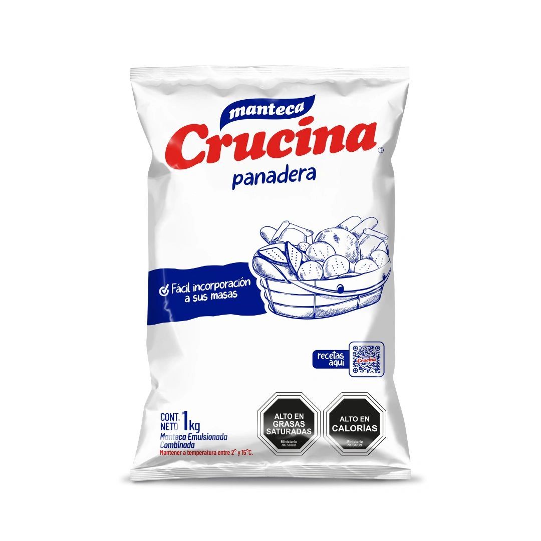Manteca Crucina Panadera 1 kg (10 unidades)