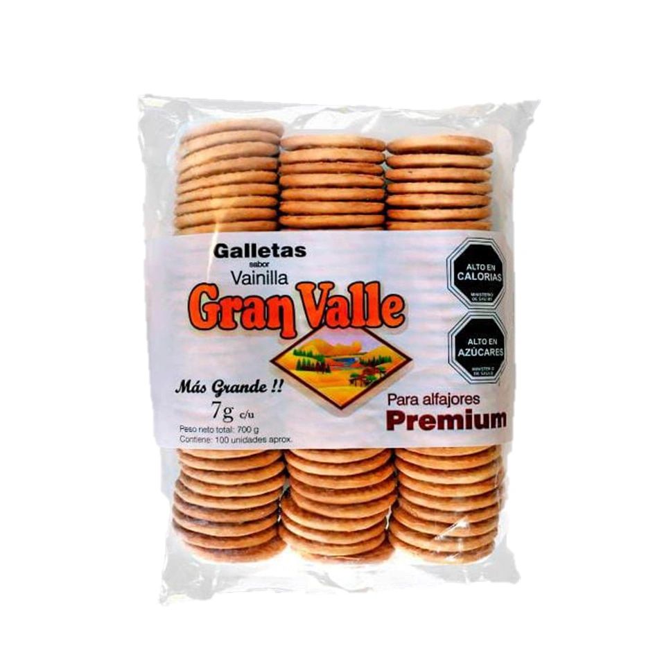 Galleta para alfajor Gran Valle