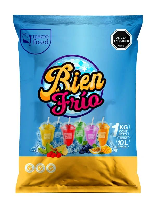 Granizado MacroFood 1 kg (10 unidades)