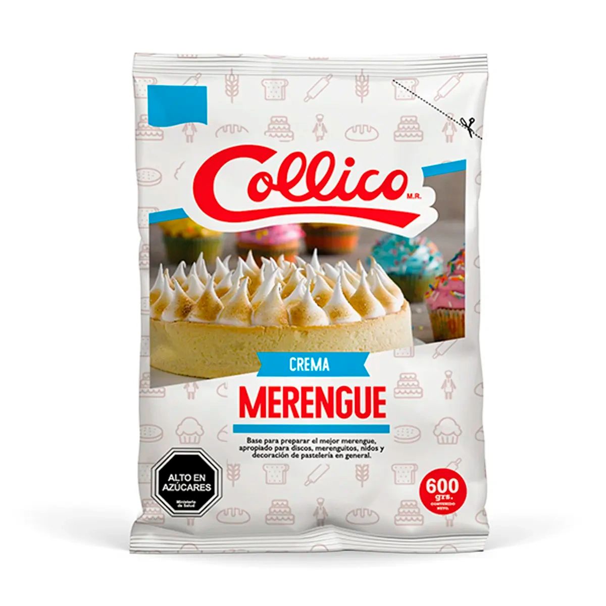 Merengue Collico 600 g (15 unidades)