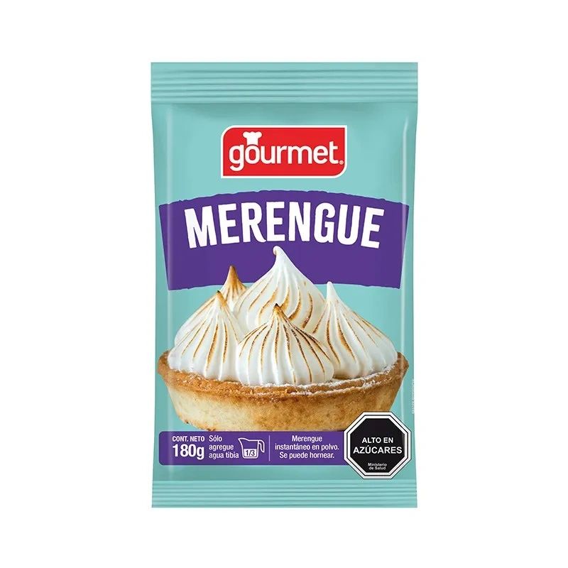 Merengue Gourmet 500 g (15 unidades)