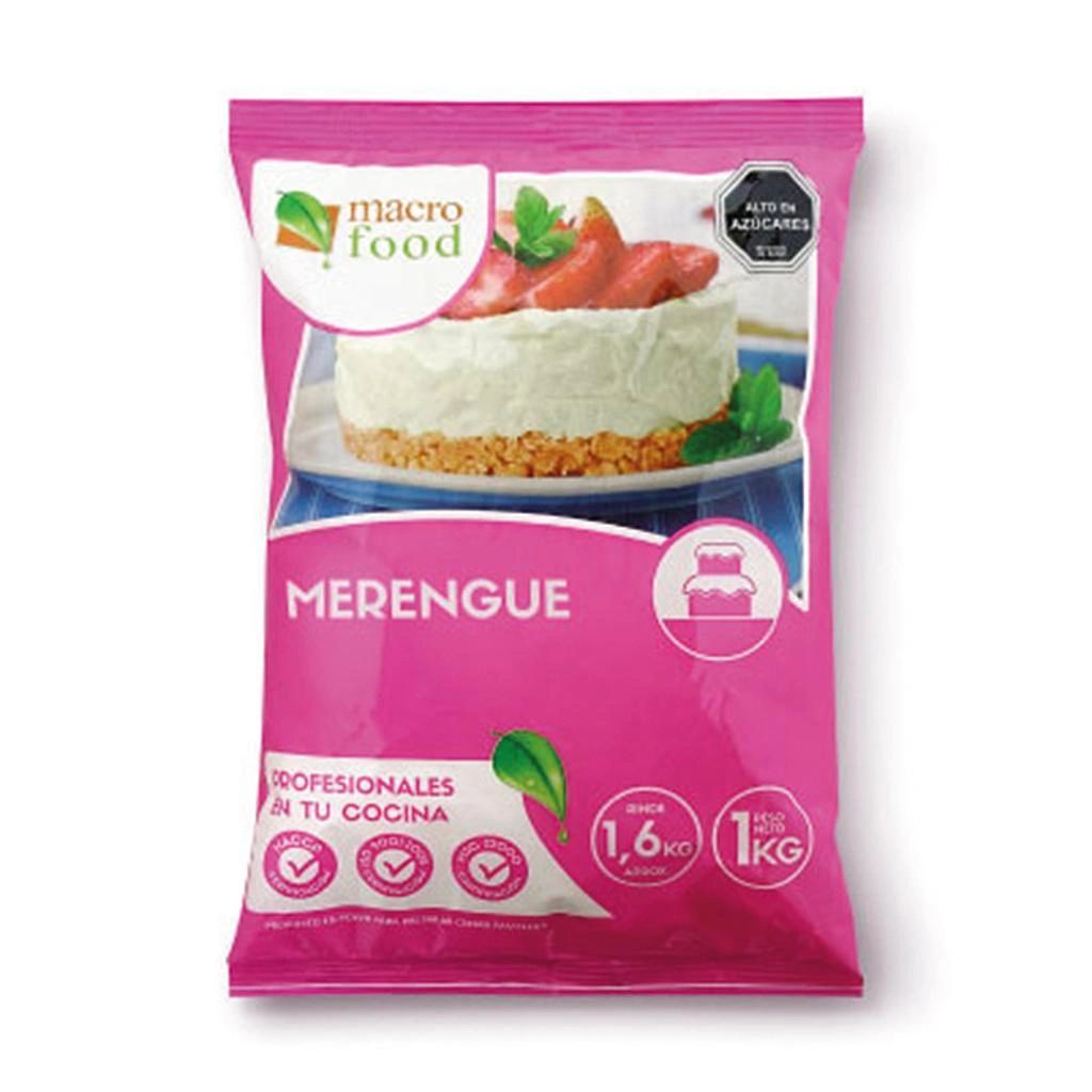 Merengue Macro Food 1 kg (10 unidades)