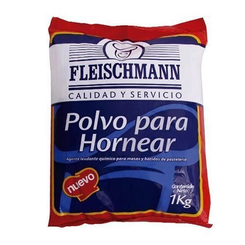 Polvo para hornear Fleishmann 1 kg (12 unidades)