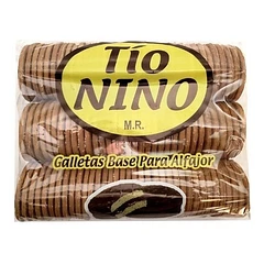 Galleta para alfajor Tio Nino (10 paquetes)