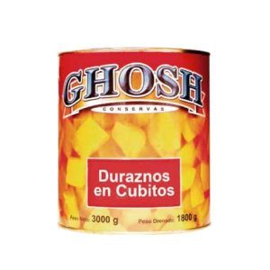 Durazno en Cubitos GHOSH 3 kg (6 unidades)