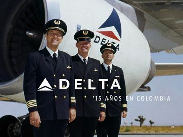 Brain Brand
Delta Airline
15 Años de operaciones en Colombia