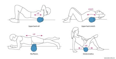 Foam roller exercises as recommended by our Dee Why Physiotherapists