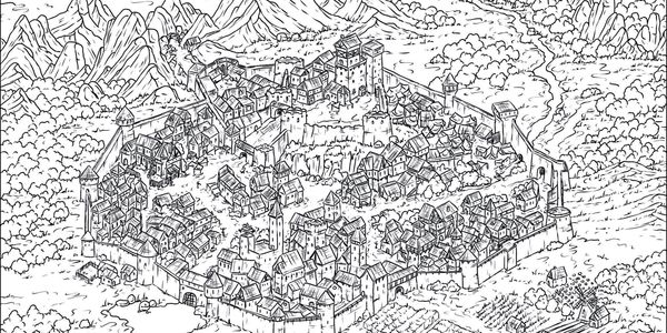 DnD 5e maps and cartography.  How to make a fantasy map.  Maps for role playing games.