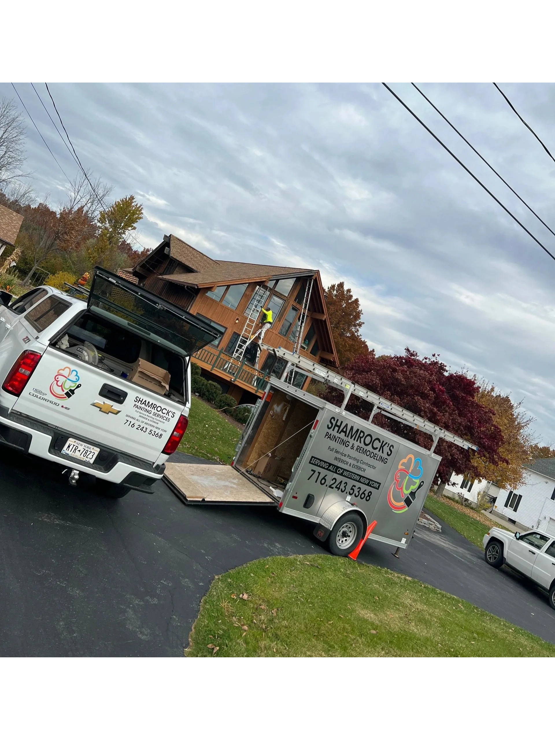 Shamrocks Painting - Painting in Buffalo