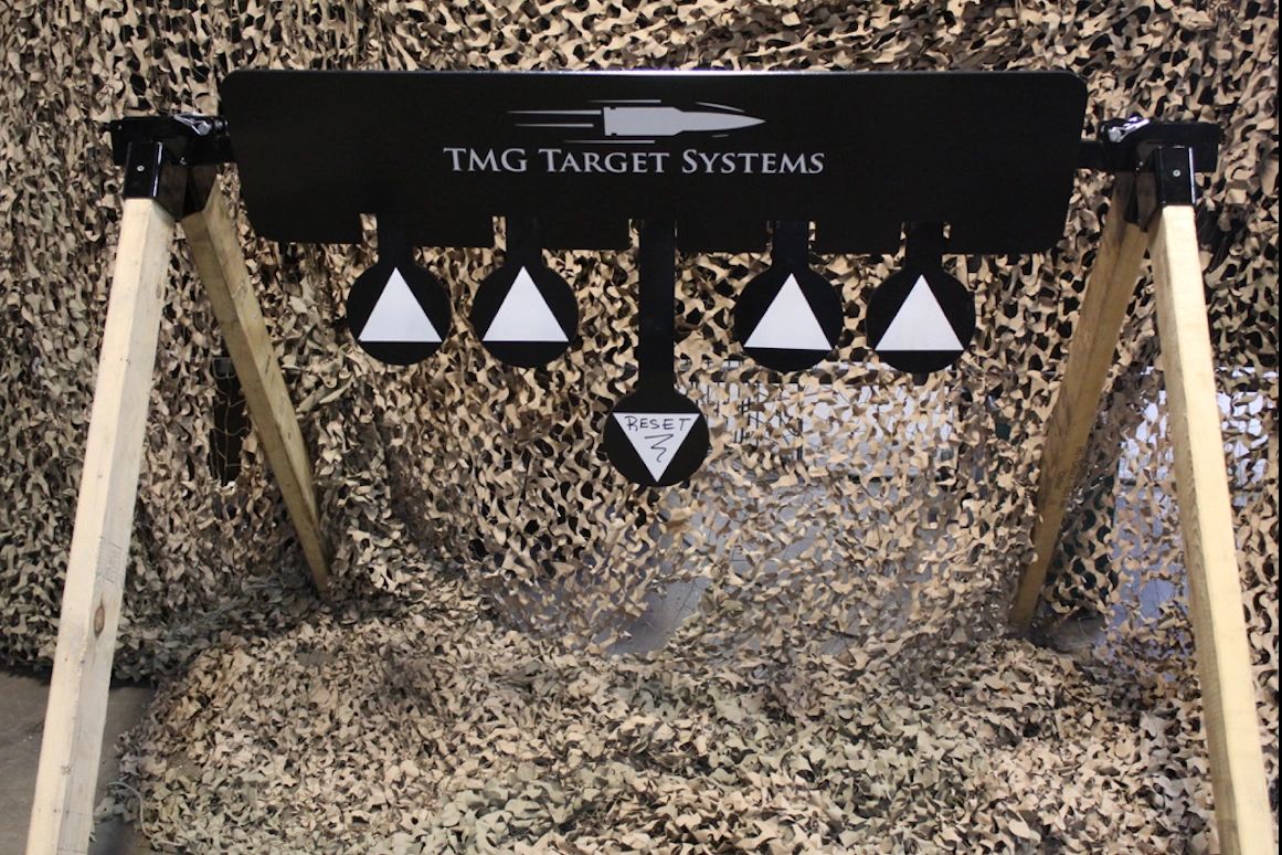 TMG Target Systems Mechanical Reset Target Systems Reactive Steel 