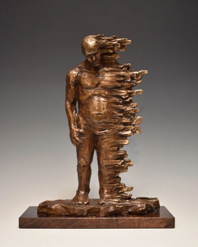 Time Passes, Bronze, 16" tall  Available