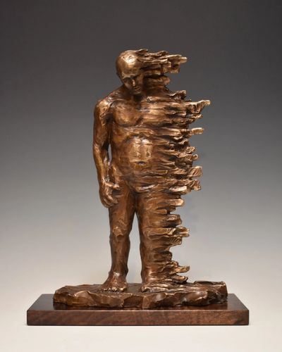 Time Passes, Bronze, 16" tall Available