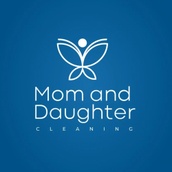 Mom and Daughter Cleaning