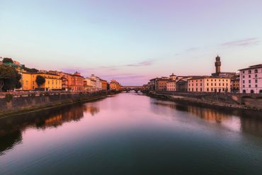 View of Ponte Vecchio in Florence