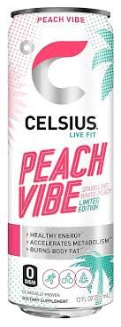 Celsius-Zero Sugar (Peach Vibe) 12 FL Oz (Copy)