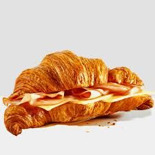 Croissant Ham and Cheese Sandwich