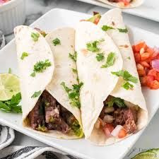 Stake Soft Taco with Cheese (per pcs)