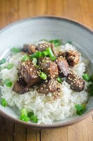 Teriyaki Steak with Rice