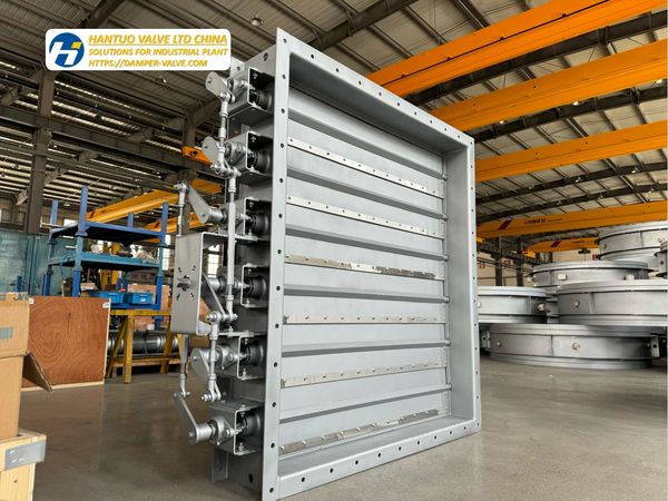 Louvre damper, HVAC damper