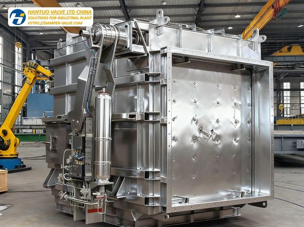 Diverter Damper applied for WHRU and Bypass