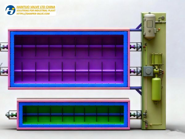 WHRU damper & Bypass Damper
