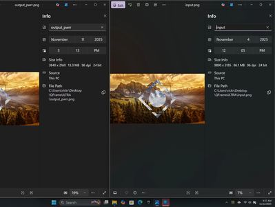 4k to 10k scaling and reverse 