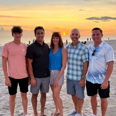 The Chiropractor Dr. Kamego and his family