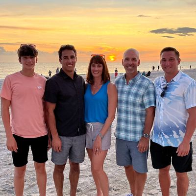 The Chiropractor Dr. Kamego and his family