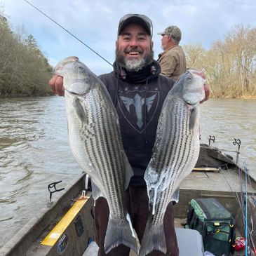 South Carolina catfish striper guide service