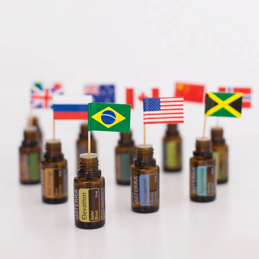 DoTERRA ships directly to 52 countries, the others are shipped through the Global Access Program