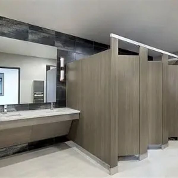Public bathroom maintenance for corporate clients