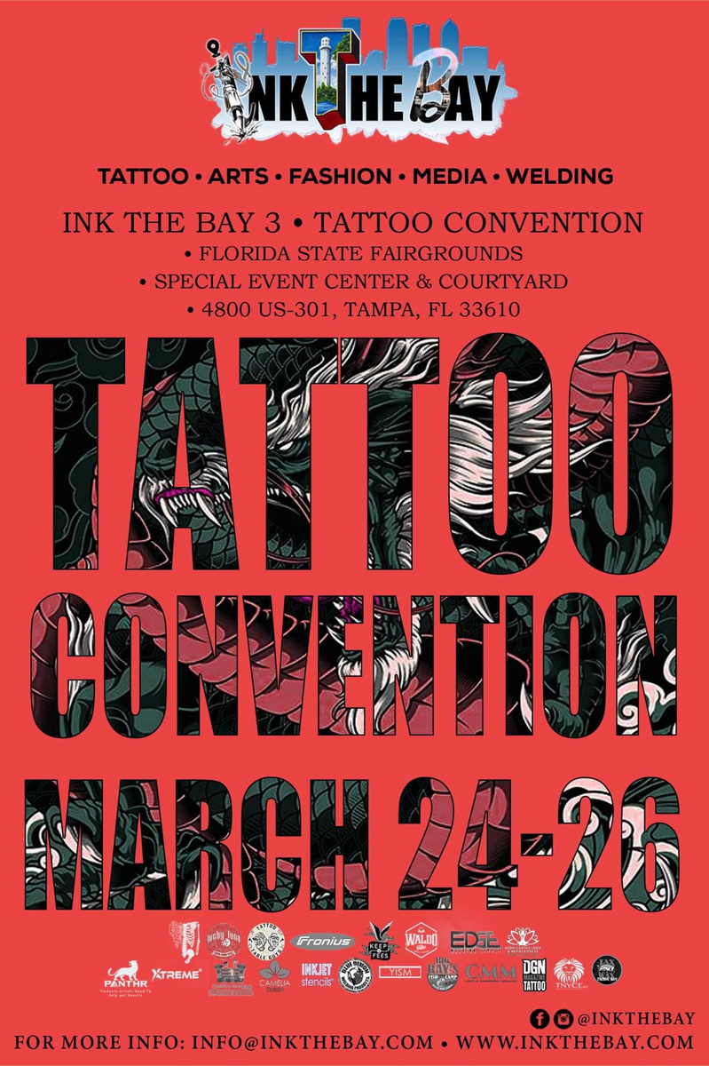 Tattoo, Convention, Event - Ink The Bay - Tampa, Florida