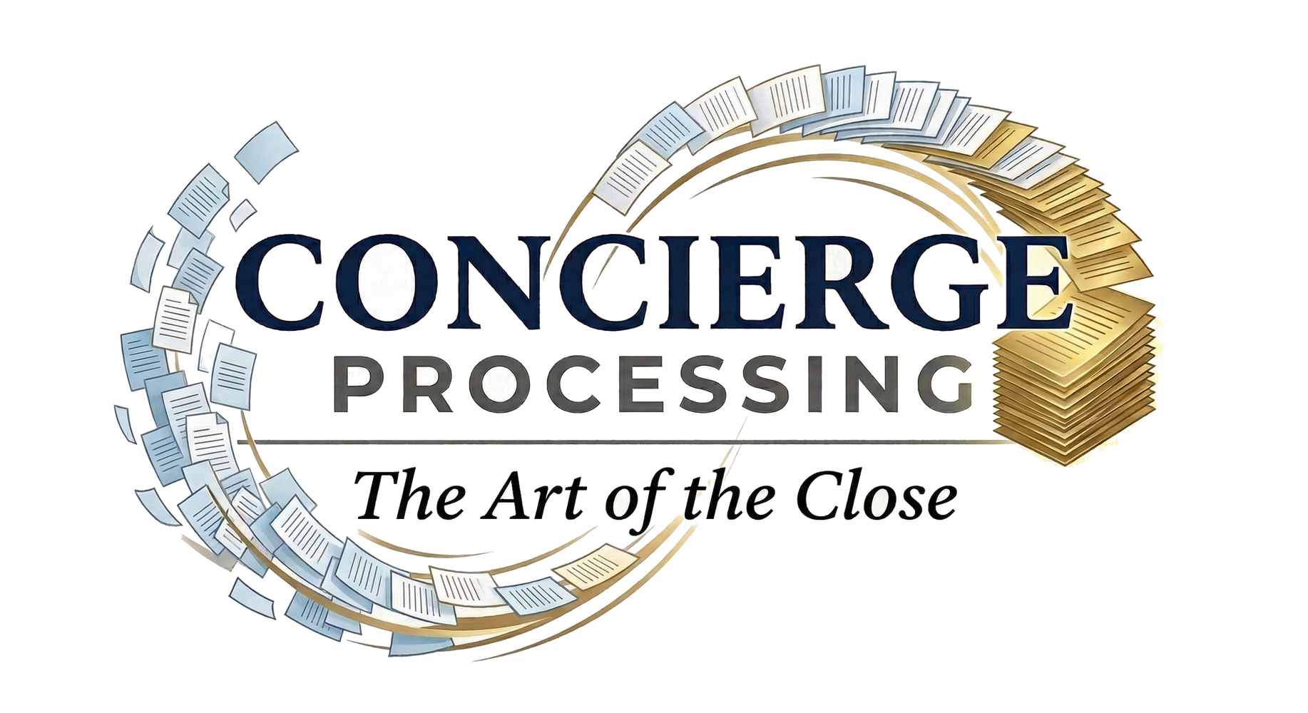 Concierge Processing - The Art of the Close Papers to Stack