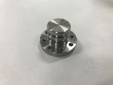 CNC Turned Titanium Cap