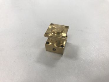 Brass CNC Mill/Turned Block