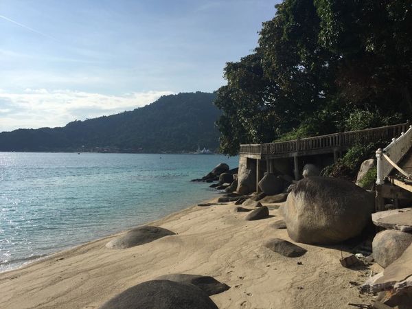 beach on Besar island the Perhentians Malaysia
