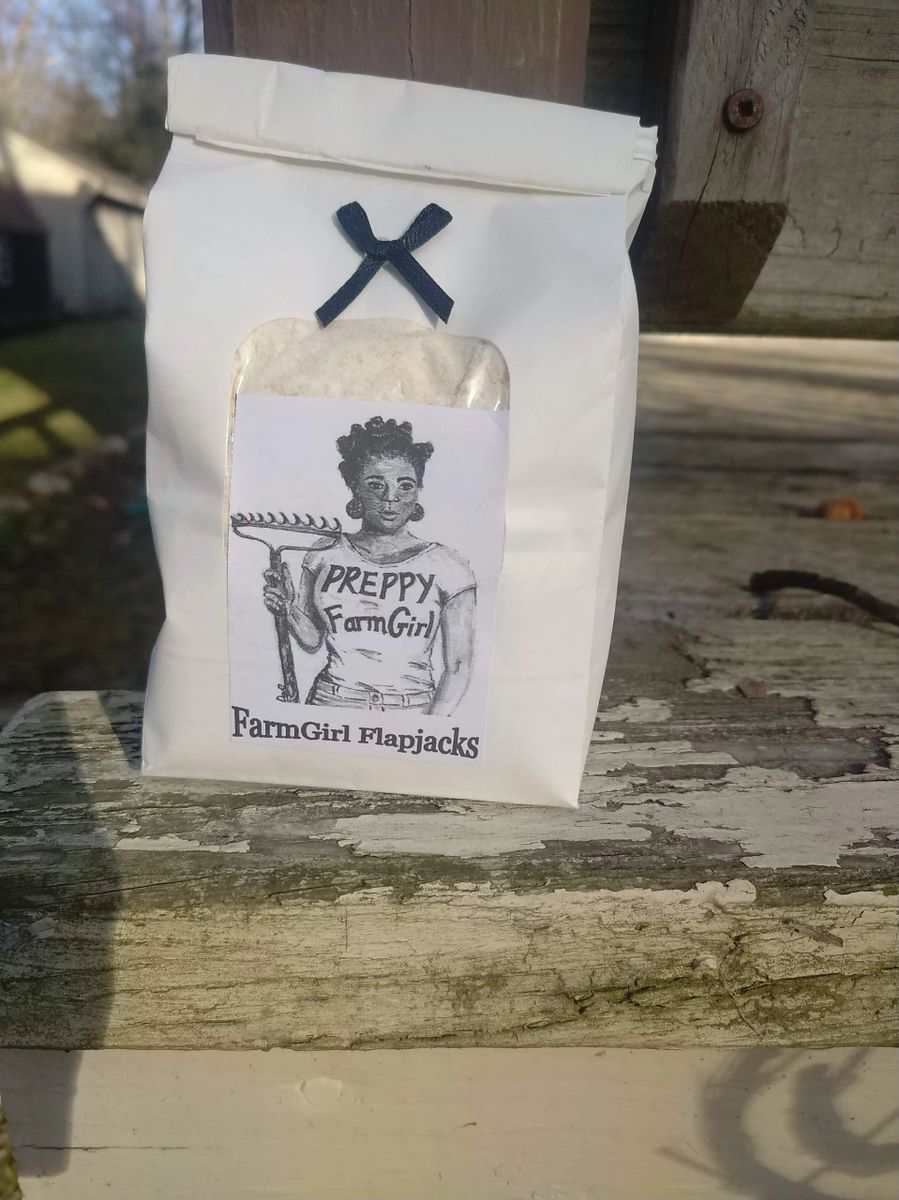 FarmGirl Flapjacks/ Non GMO Low Glycemic Index Organic Stoneground