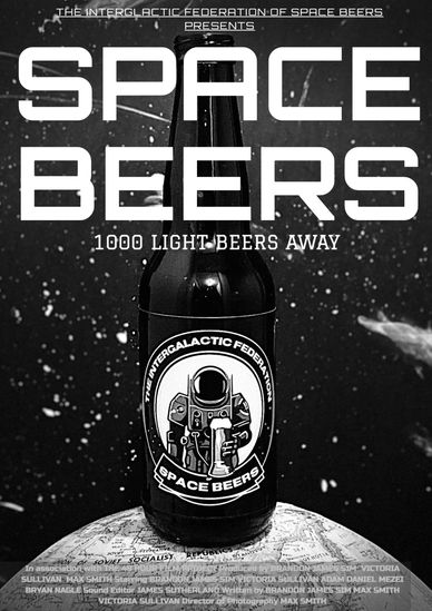 The adventures of two space brewers. 