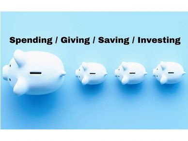 Spending, giving, saving, investing
