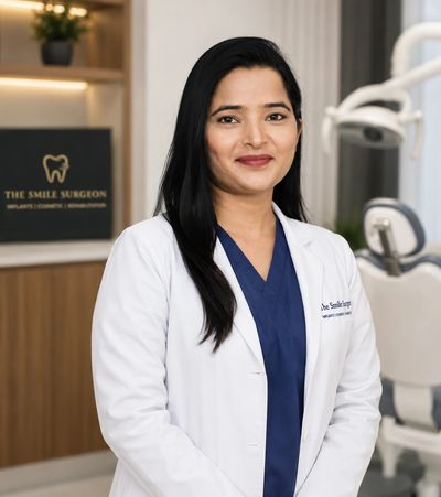 Dr. Meenu Godara, MDS Endodontist and Restorative Dentist at The Smile Surgeon, Faridabad.