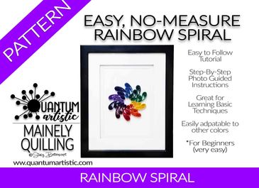 No-Measure Rainbow Spiral Tutorial