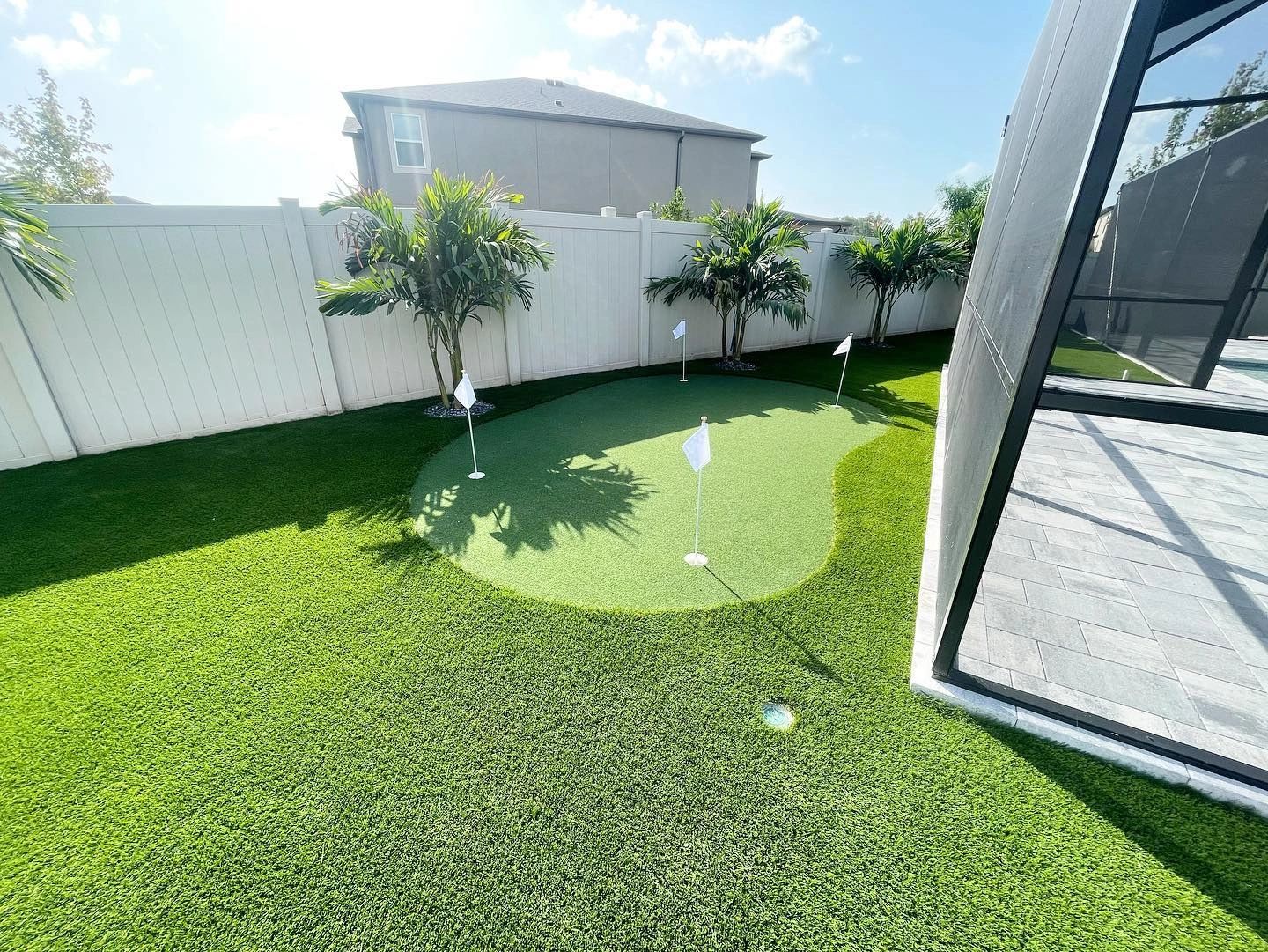 Artificial Turf Grass Outdoor Latex White based Lawn - Temu