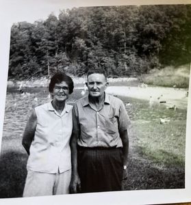 Mr. Coolidge “Coot” Hulsey, Sr. & his wife Mrs. Lillie Mae Hulsey in 1967